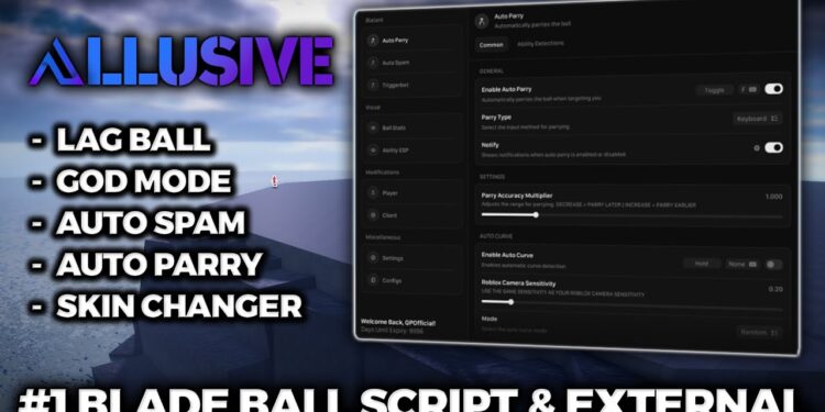 Script Blade Ball God Mode & Instant Win 2026