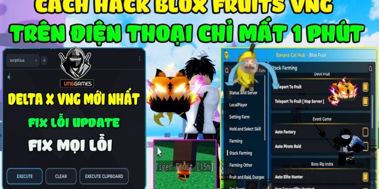 Script Blox Fruits Update 30 Delta X VNG Mới Nhất Trên Điện Thoại